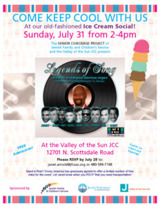 Seniors: Ice Cream Social @ The Valley of the Sun Jewish Community Center  | Scottsdale | Arizona | United States